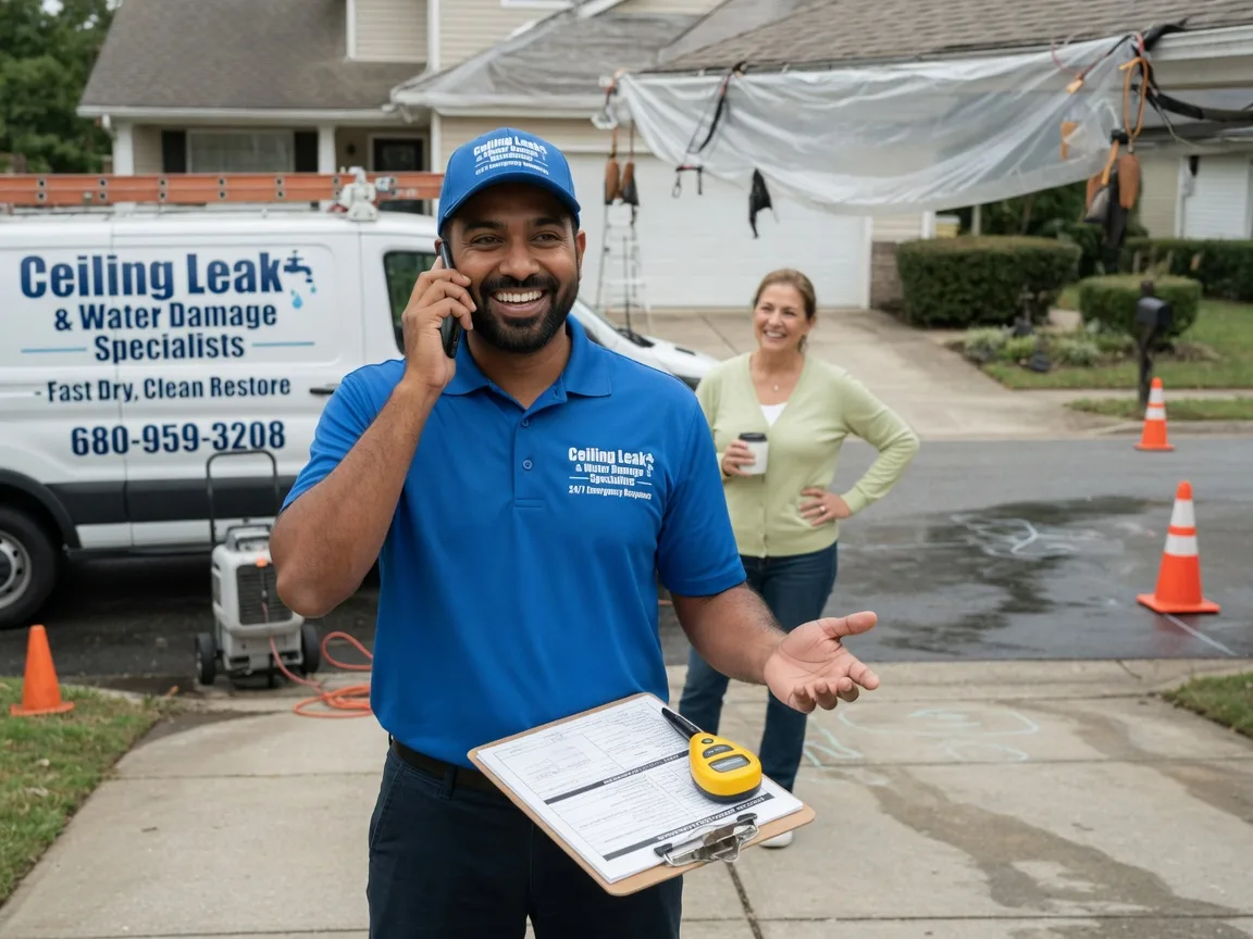 Ceiling Leak Cleanup South Valley, NM FAQs